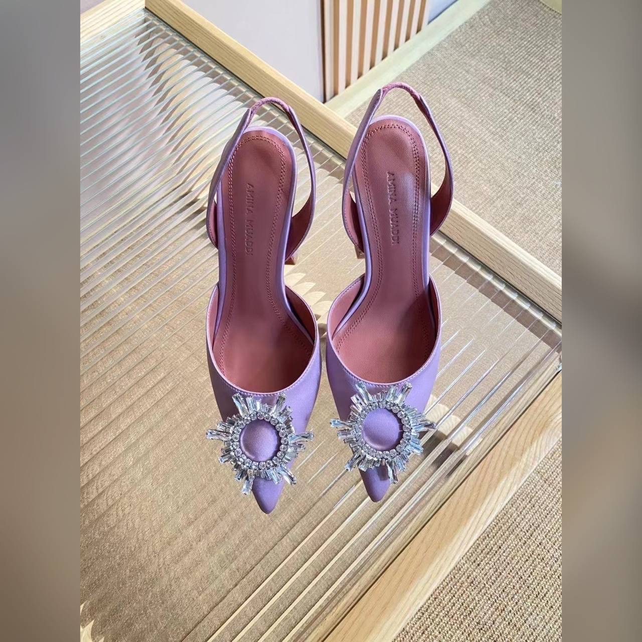 Amina Muaddi shoes