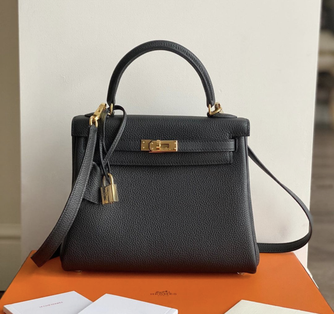 Hermès Kelly Togo Gold bag
