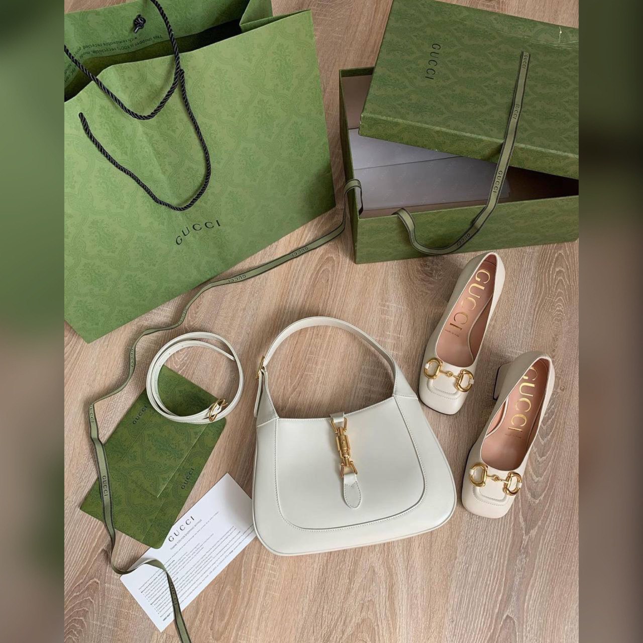 Gucci shoes & bag