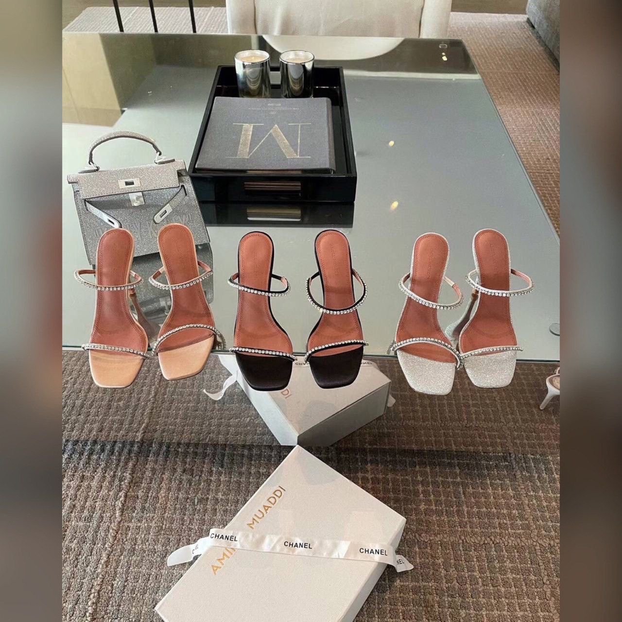 Amina Muaddi shoes