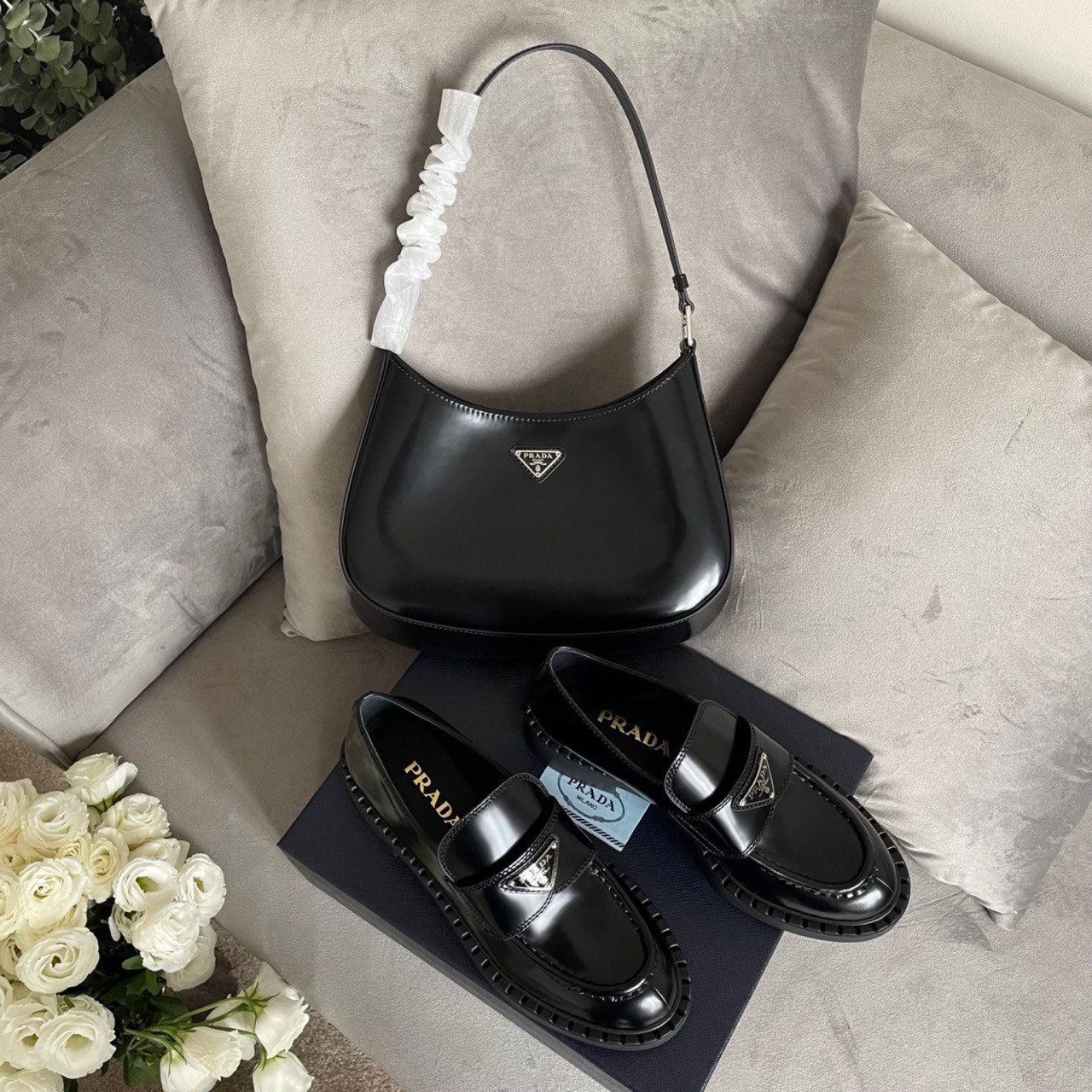 Prada shoes & bag