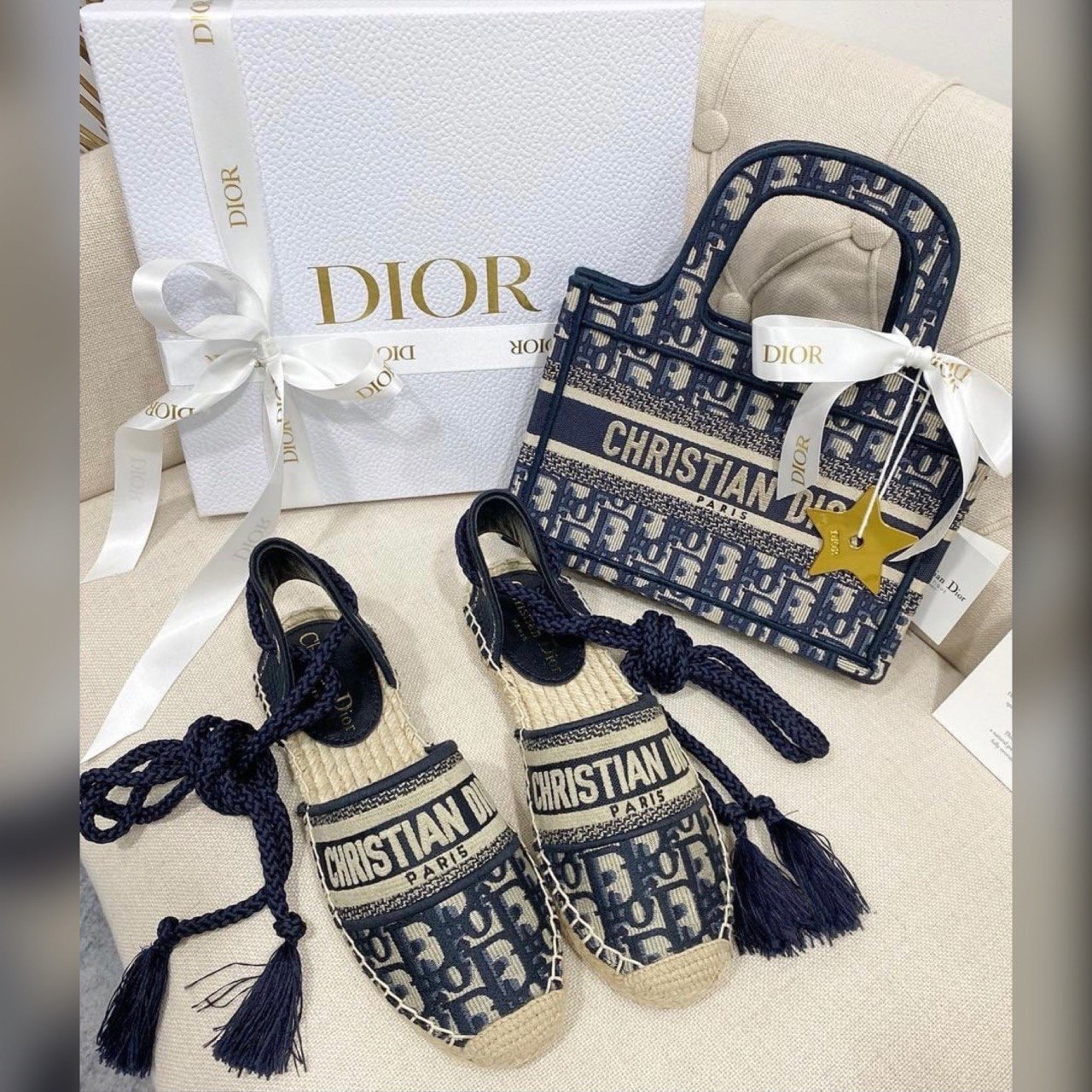 Christian Dior shoes & bag