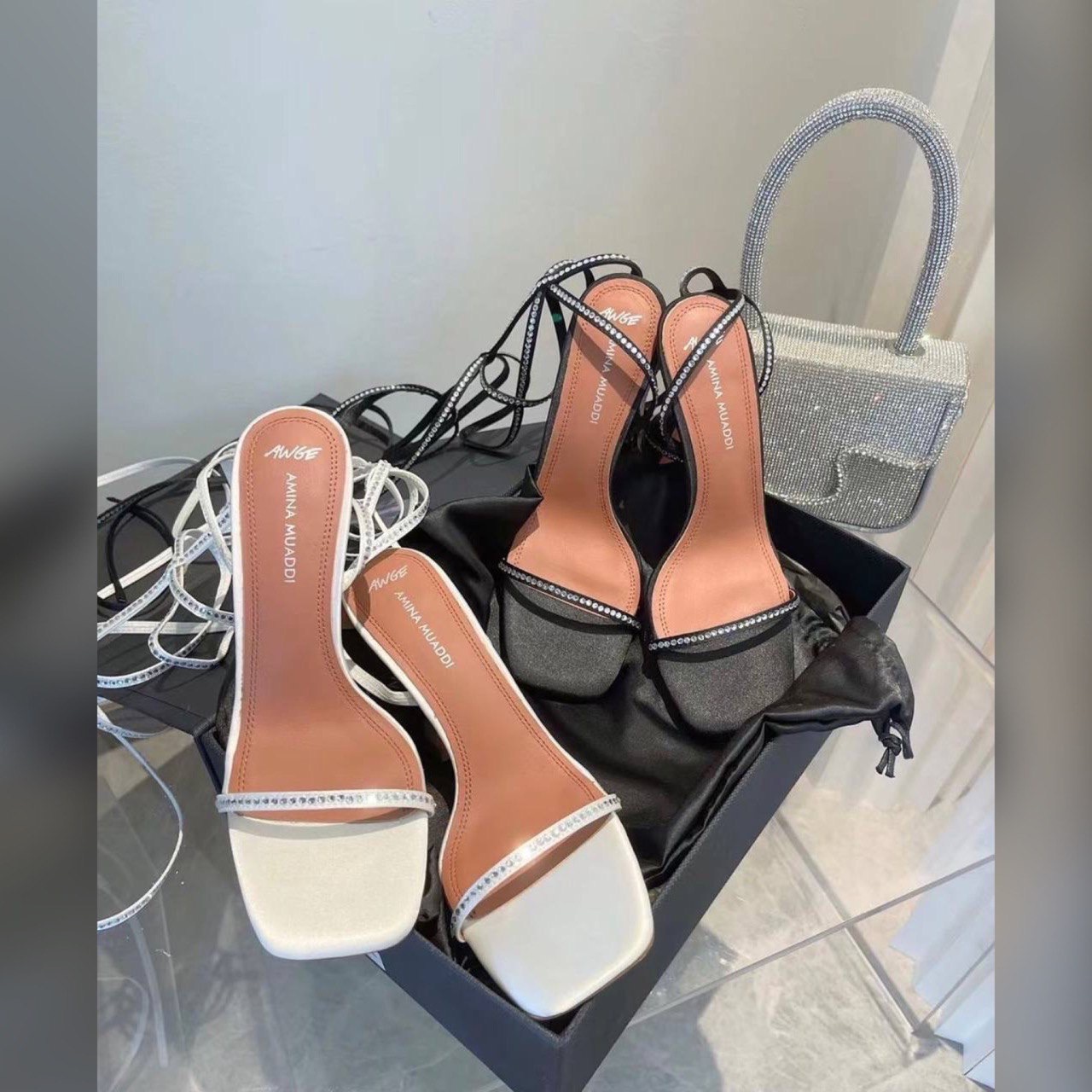 Amina Muaddi shoes