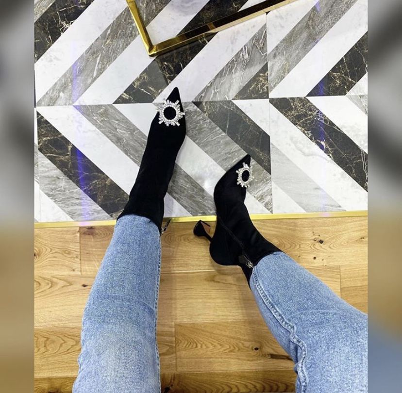 Amina Muaddi shoes