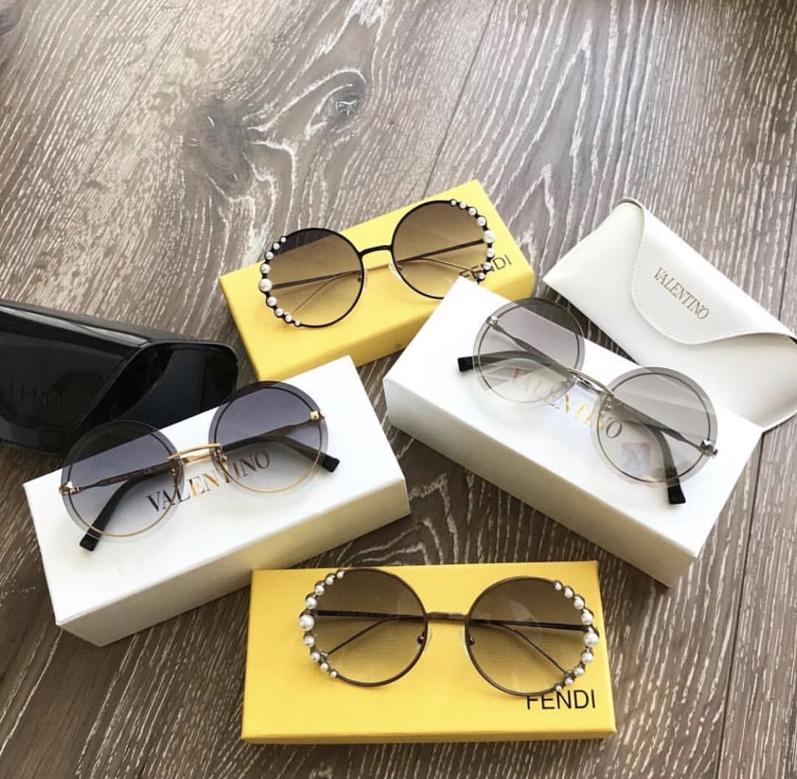 Valentino and Fendi Sunglasses