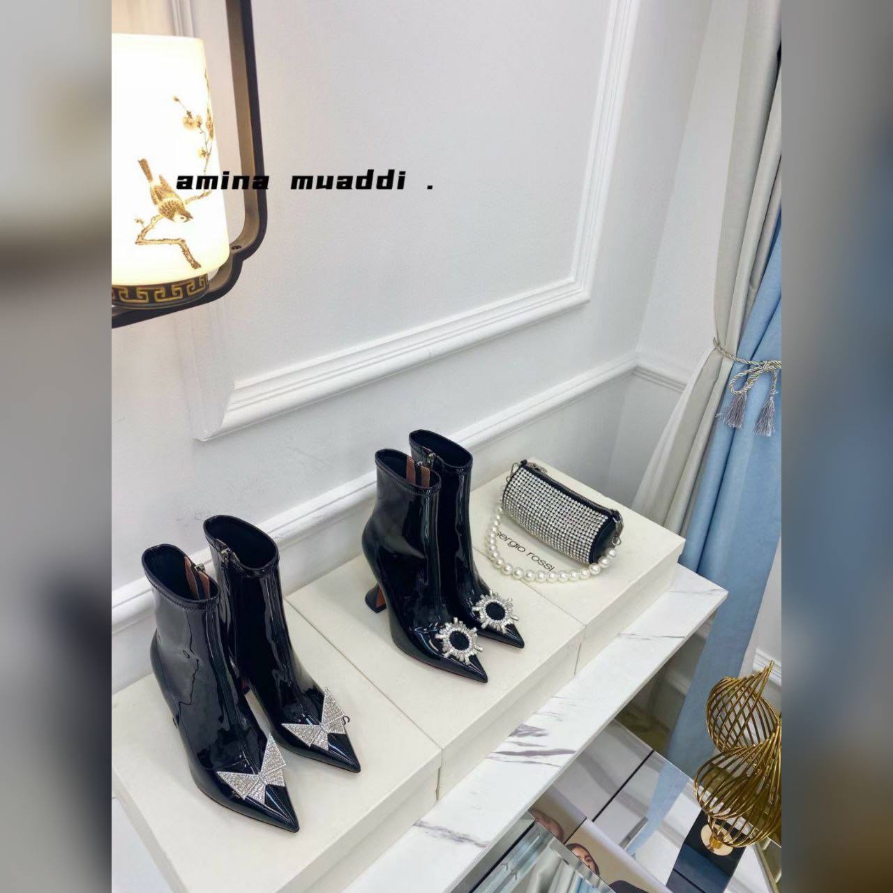 Amina Muaddi shoes