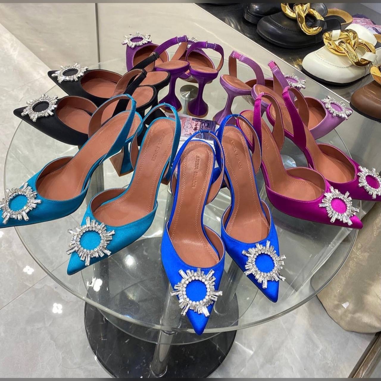 Amina Muaddi shoes
