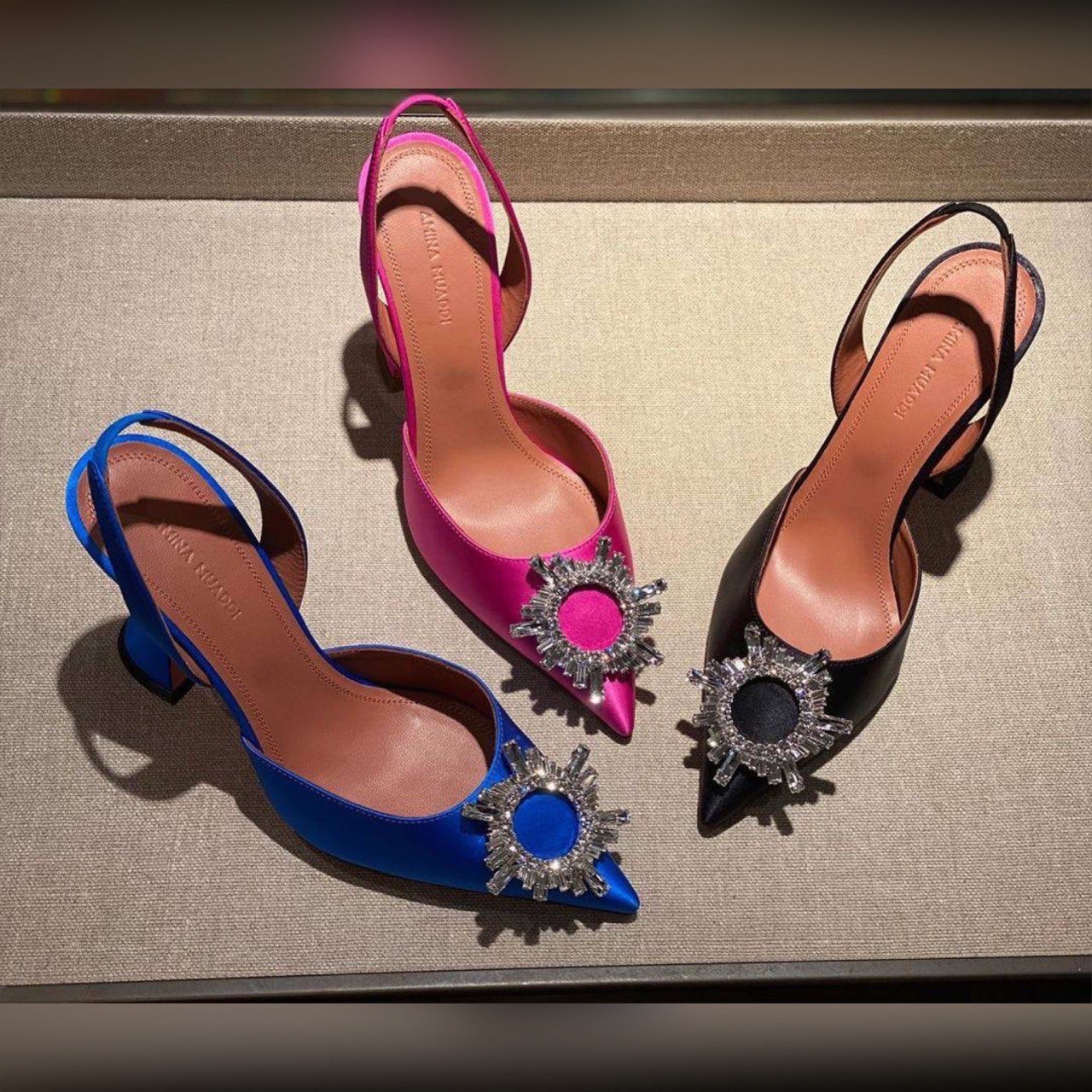 Amina Muaddi shoes