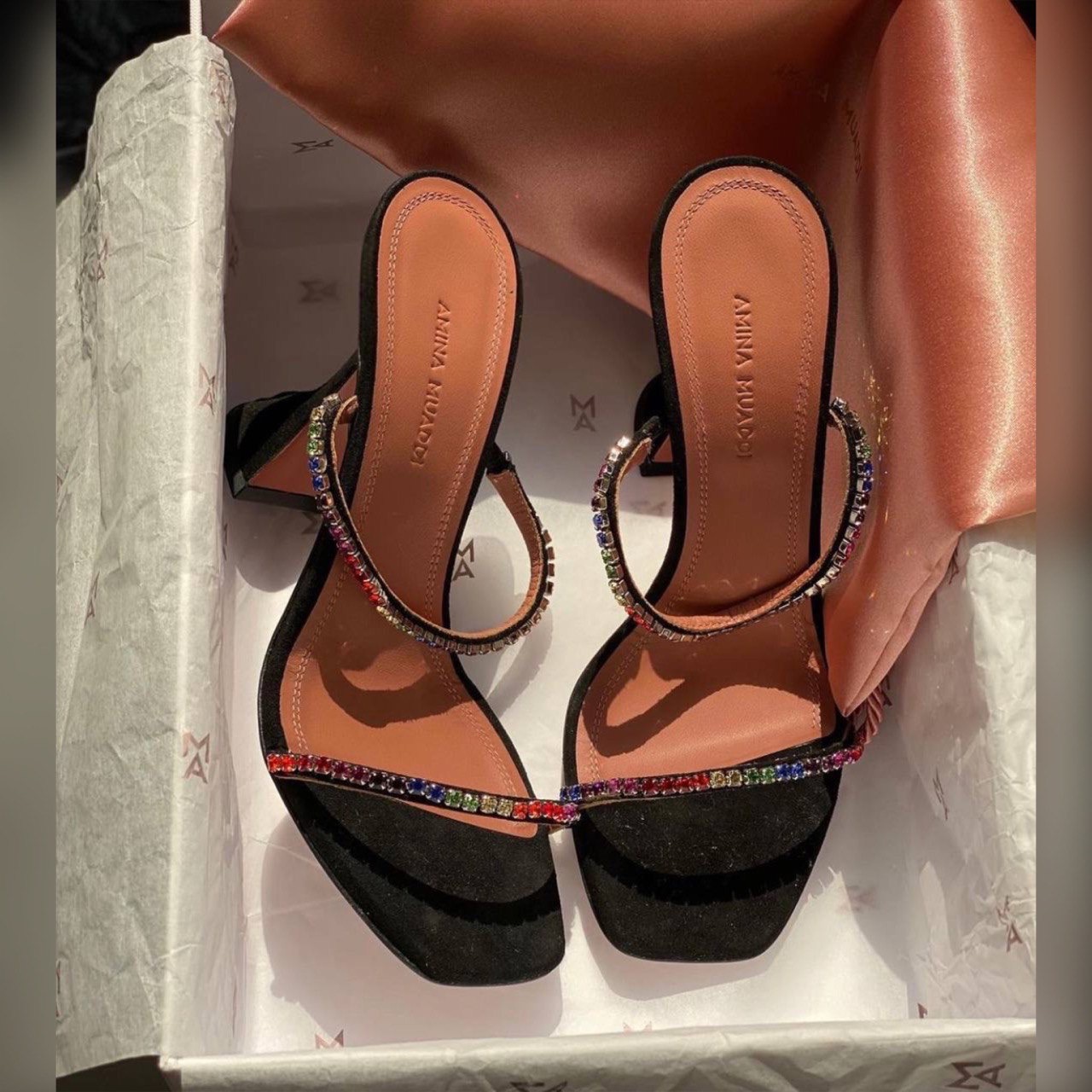 Amina Muaddi shoes