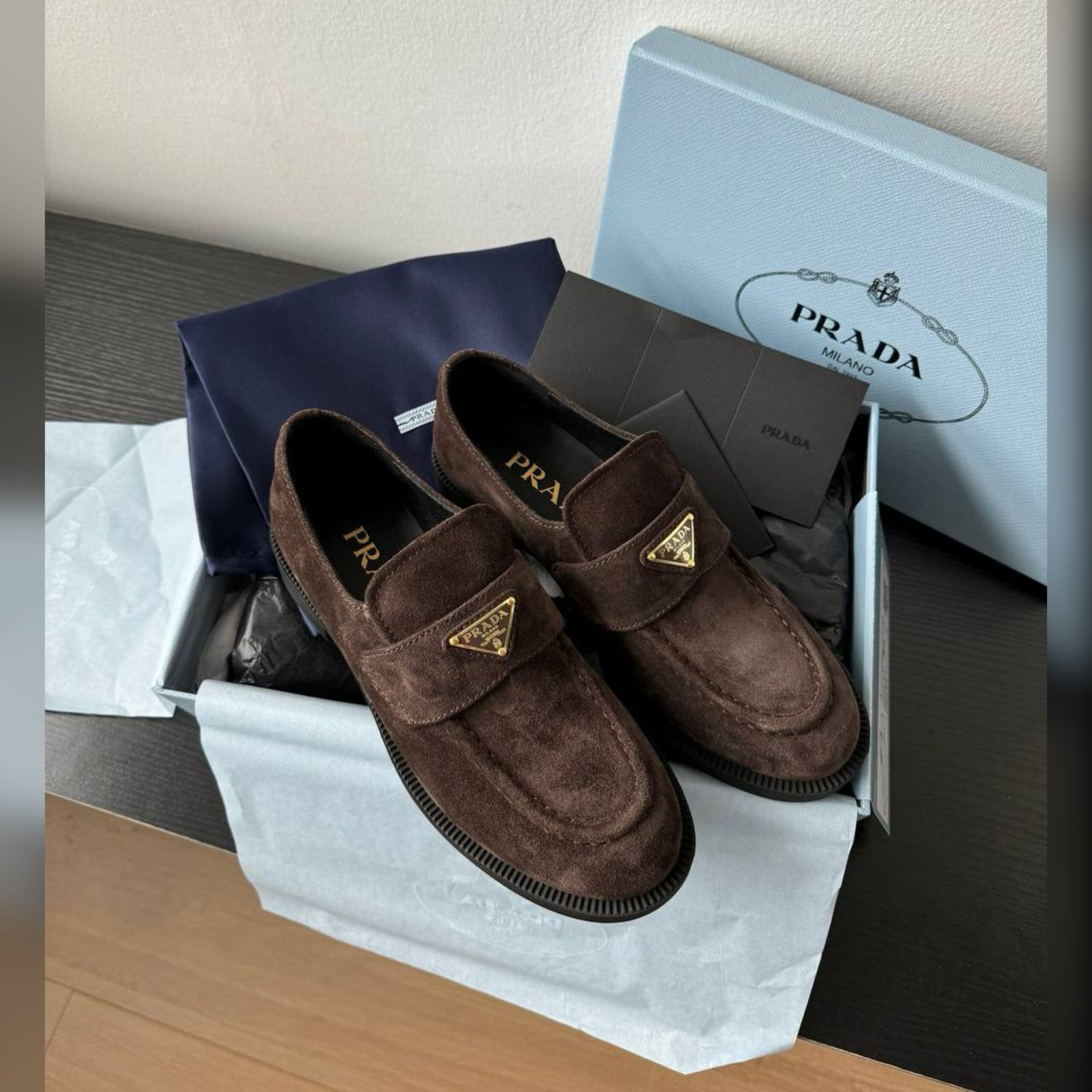 Prada moccasins deals